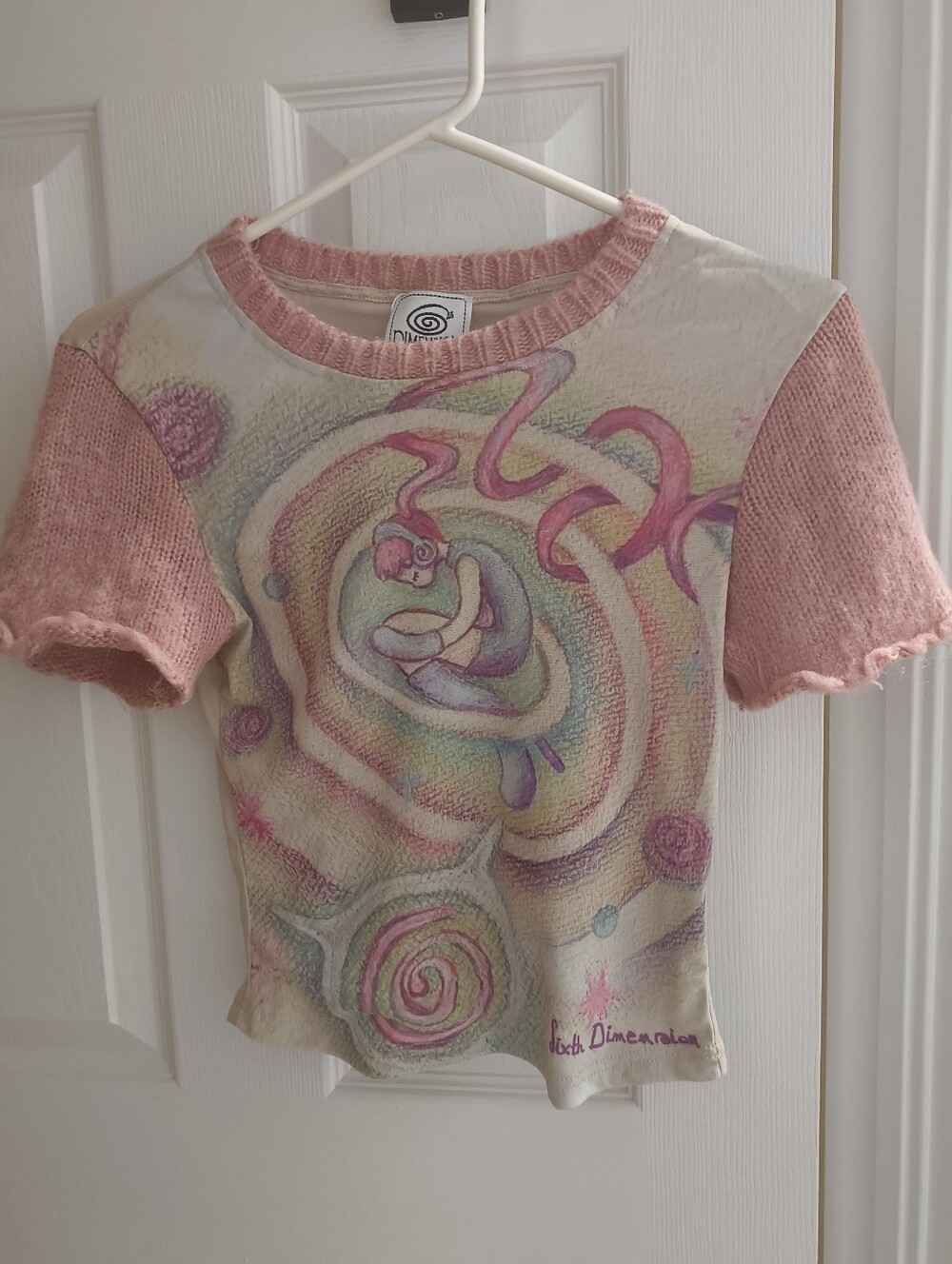 Do-Re-Mi Mesh Tee By Sixth Dimension